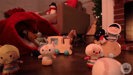 Merry Christmas GIF by Hallmark Gold Crown