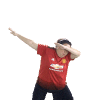 manchester united dance Sticker by beIN SPORTS APAC