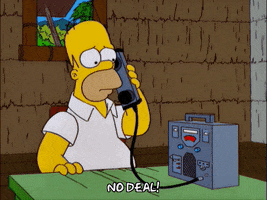 angry homer simpson GIF