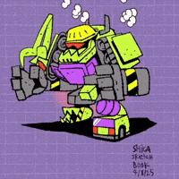 Transformers Shikasketchbook GIF by Stella 52