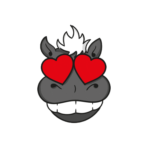 Heart Die Fohlen Sticker by Borussia Mönchengladbach