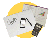 mrchadd school app books math Sticker