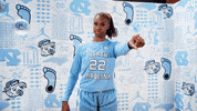 North Carolina Hair Flip GIF by UNC Tar Heels