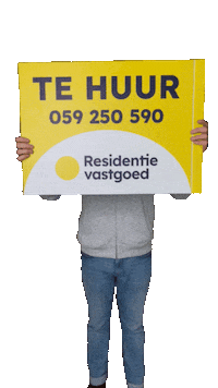 Welcome Home Sticker by Residentie Vastgoed