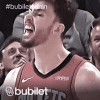 Houston Rockets Basketball GIF by Bubilet