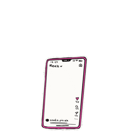 Phone Flame Sticker