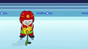 ice skating hockey GIF by ZDF