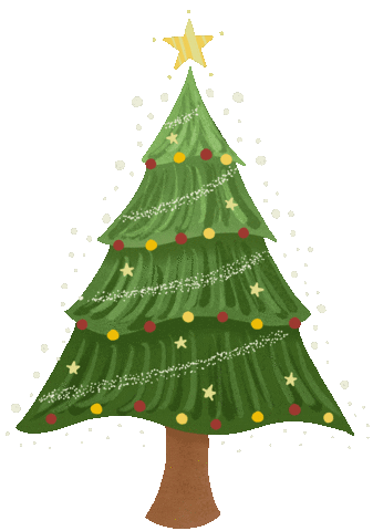 Christmas Tree Sticker