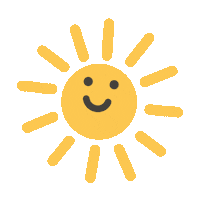 Happy Day Sunshine Sticker