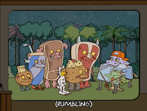 Angry Episode 2 GIF by The Simpsons