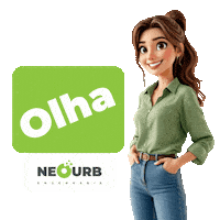 Olha Isso Sticker by Neourb