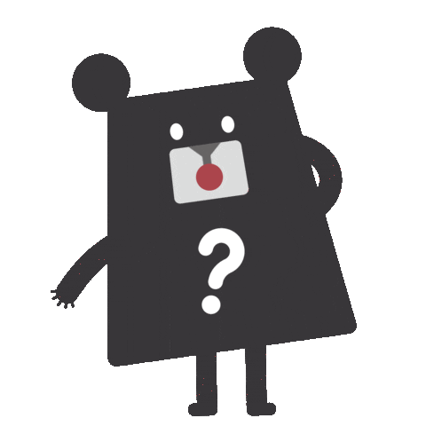 Confused No Idea Sticker by 黑啤 BEERU