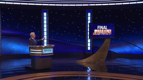 The Greatest Of All Time GIF by Jeopardy!