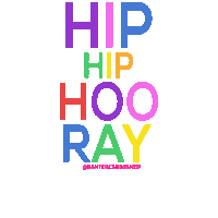Ray Hip Sticker by Banter Cards