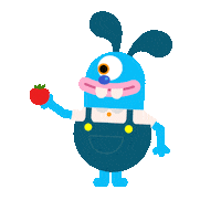 Taste Eating Sticker by Teach Your Monster