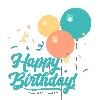 Happy Birthday Fun Sticker by sophiinc