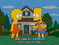 speaking bart simpson GIF