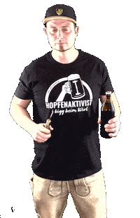 fonsedoppelhammer bier feierabendbier fonse hoibe Sticker