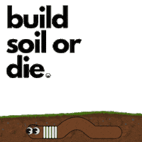 Worm Soil Sticker by SacredPlantCO