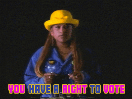 Election Voting GIF by Rock The Vote