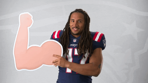 Work Out Football GIF by New England Patriots