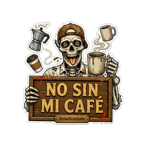 Relax Cafe Sticker