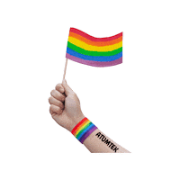 Rainbow Pride Sticker by Atumtek