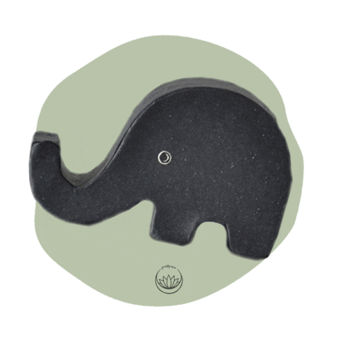 PrettyECO giphyupload elephant olifant phone stand Sticker
