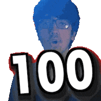 One Hundred C Sticker