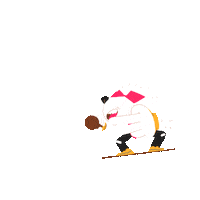 dog rap Sticker by The Juan Casal Studio