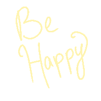 painteddreamsco happy aesthetic words girly Sticker