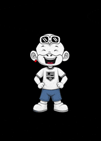 Dead Laughing La Kings GIF by Zhot