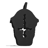 SLUSHCULT 3d cult slurp slush Sticker