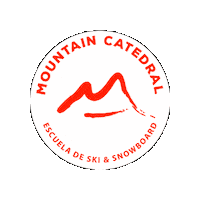 EscuelaMountain snow ski mountain snowboard Sticker