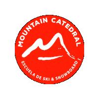 EscuelaMountain snow ski mountain snowboard Sticker