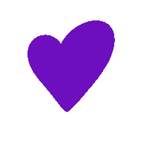 Noelia_Montesinos love heart purple corazon Sticker