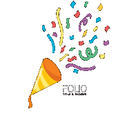 foliotitle celebration congrats closing day title company Sticker