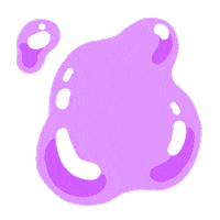 bubble slime Sticker by Smol Bucket