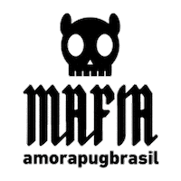 Mafia Zeedog Sticker by Amora Pug Brasil