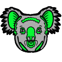 Koala Bear Love Sticker