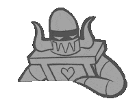 shittyrobots art artist robot graffiti Sticker