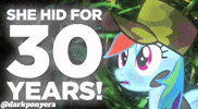 darkponyera mlp mylittlepony brony rainbowdash GIF
