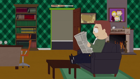 couch running GIF by South Park 