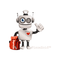 Pizza Man Food Sticker by PizzaZoid