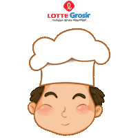 Shopping Chef Sticker by LOTTE Mart Indonesia