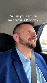 Monday Realize GIF