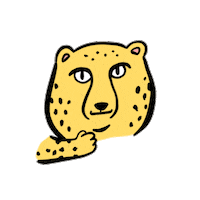 Cheetah Sticker