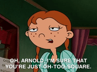 hey arnold nicksplat GIF