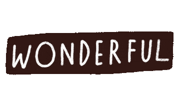 Wonder Wonderful Day Sticker