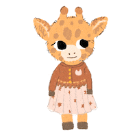 Giraffe Ok Sticker
